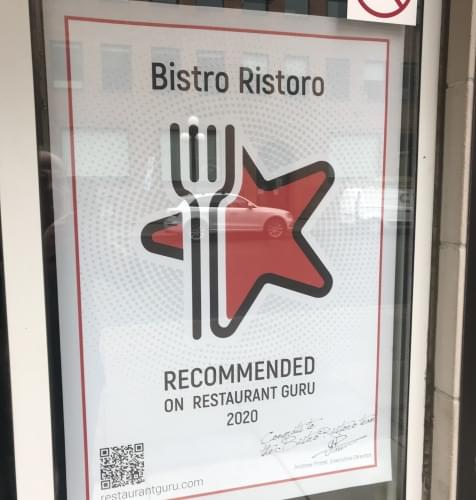 Bistro Ristoro award